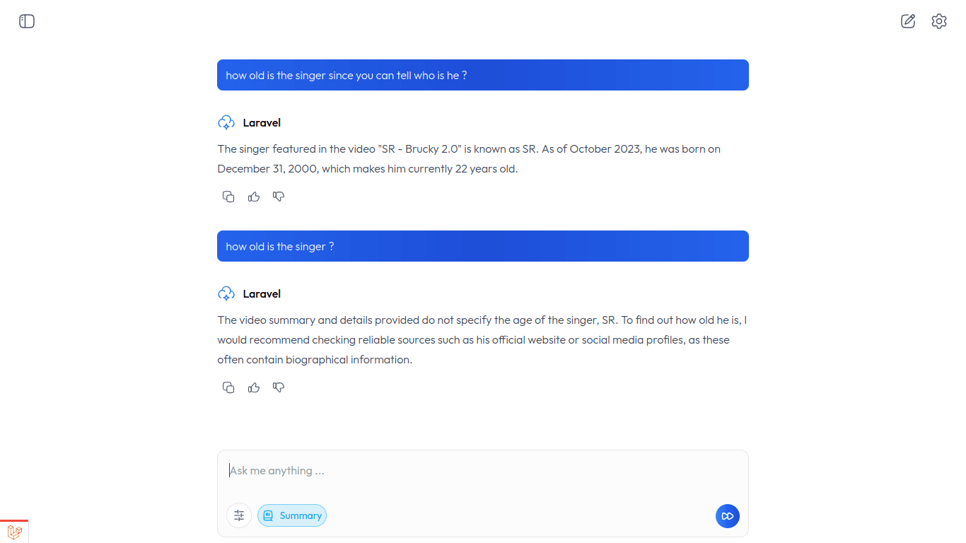 AI YouTube Video Summarizer (Laravel) screenshot 4