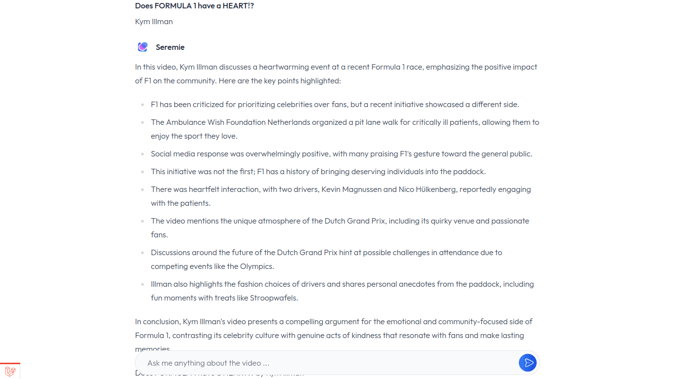 AI YouTube Video Summarizer (Laravel) screenshot 3
