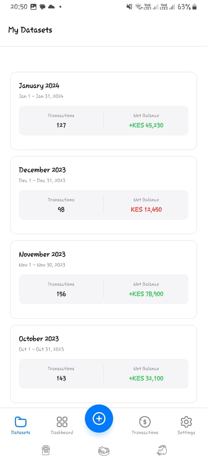 Mtrack – Personal Finance & Mpesa Insights App screenshot 7